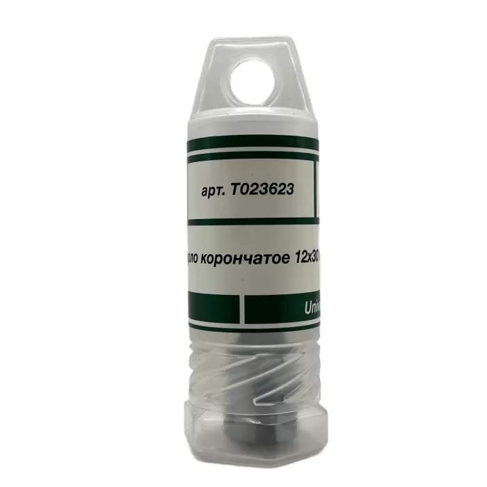 Сверло корончатое 12х30 мм, HSS, Universal / Weldon 19 TORNERI Т023623