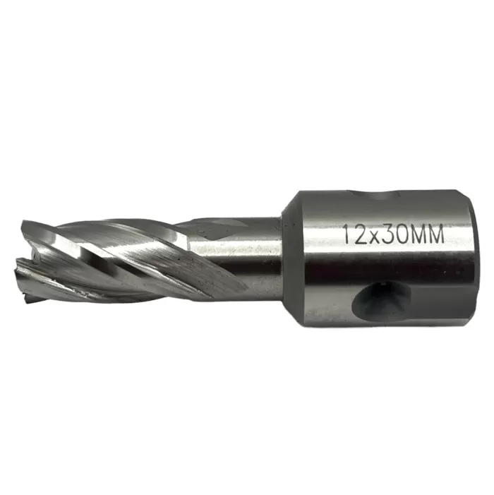 Сверло корончатое 12х30 мм, HSS, Universal / Weldon 19 TORNERI Т023623